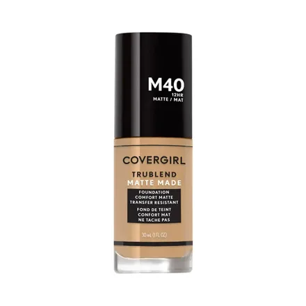 Base Covergirl Trublend Matte Made M40 Warm Nude 30ml