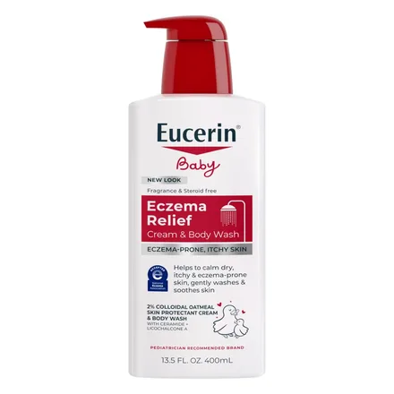Eucerin Gel Bano Baby Eczema Relief Body Wash 400ml