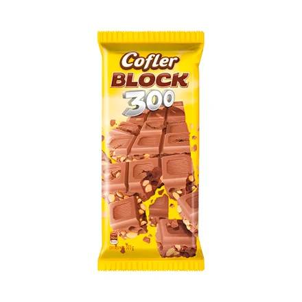 Chocolate Arcor Cofler Block 300 Gr