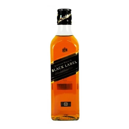 Whisky Johnnie Walker Black Label Petaca 375ml