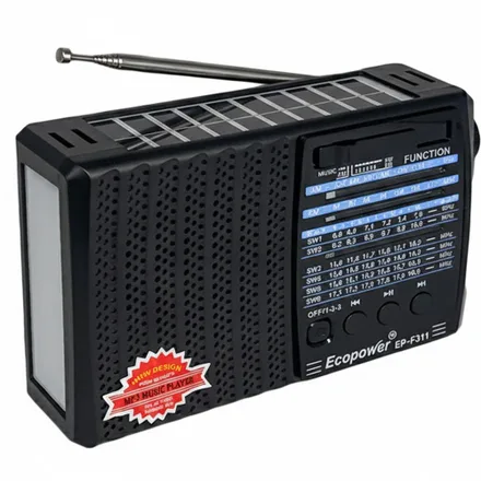 Radio Ecopower Ep F311 Sd Fm Am