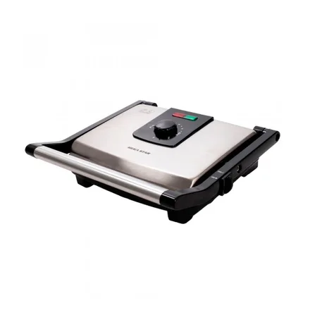 Sandwichera Grill Megastar 220v Txg066 Plata/Negro