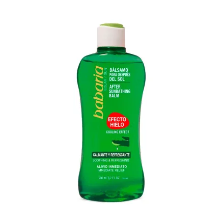 Balsamo Aftersun Babaria Efecto Hielo 200ml