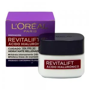 Creme Facial Antirrugas Loreal Revitalift Acido Hialuronico Dia 50ml