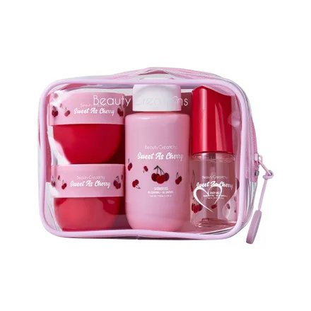 Set Cosmeticos Beauty Creations Sweet Dose Cherry 4 Piezas
