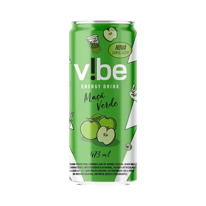 Vibe Energy Drink Manzana Verde 473ml