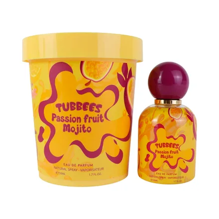 Perfume Infantil Grandeur Tubbees Passion Fruit Mojito Edp 50ml