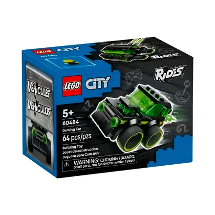 Juguete Construccion Lego City Rides Gaming Car Piezas 64GB