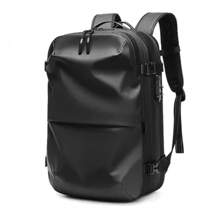 Mochila Impermeável com Sistema Airback (Compressão A Vácuo) – Black