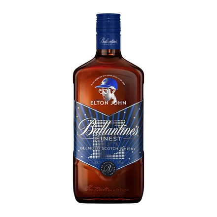 Whisky Ballantine Elton John 8 Anos Litro Sin Caja