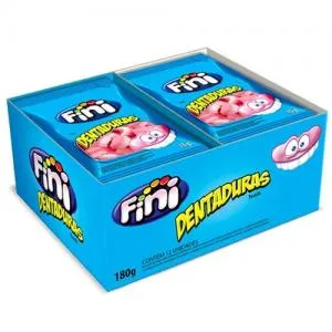 BALA DE GELATINA FINI DENTADURA 12X15G
