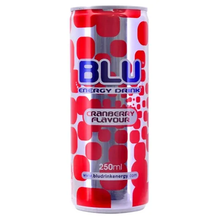 Energetico Blu Cranberry Flavou Energ Drink 250ml