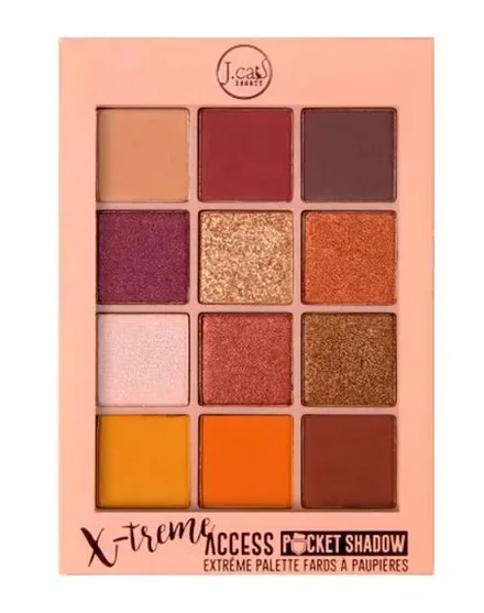 Sombra Ojos Jcat Paleta Xtreme Access 12 Paletas 10g
