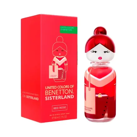 Perfume Sisterland Red Rose Edt Femenino 80ml