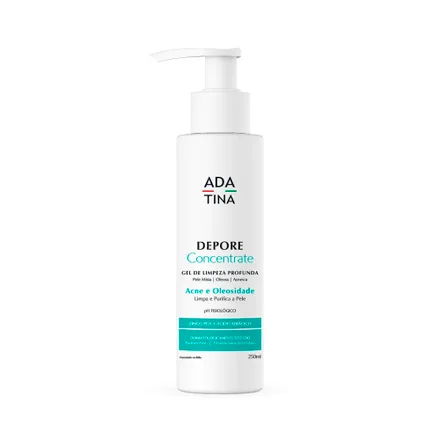 Gel Limpieza Adatina Depore Concentrate Acne Oleosidad 250ml