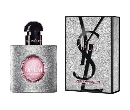 Yves Saunt Laurent Opium Black Femenino Eau Parfum Glitter 90ml