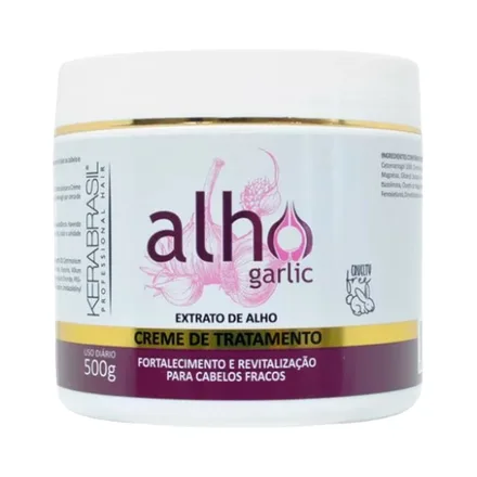 Mascarilla Capilar Kerabrasil Garlic 500 Gr