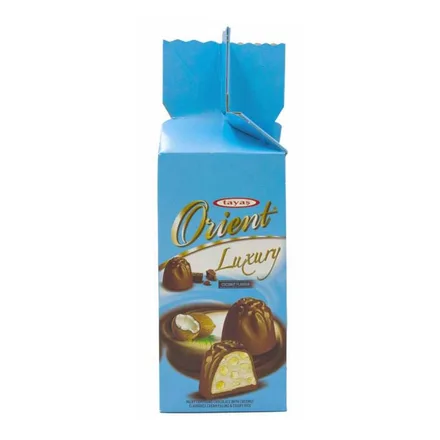 Bombom Tayas Orient Luxury Sabor Coco Con Abellanas 265g