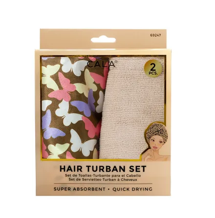 CALA GORRO DE DUCHA Y TURBANTE 69264 SETHEART