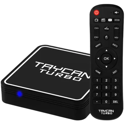 Receptor Fta Audisat Taycan Turbo Ultra Iptv 1 Ano