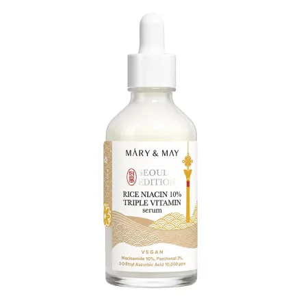 Serum Facial Mary May Seoul Rice Niacin 10 Triple Vitamin 80ml