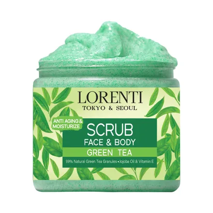 Exfoliante Lorenti Face Body Green Tea 500ml
