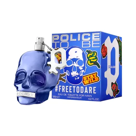 Perfume Police To Be Free Dare Edt Masculino 125ml