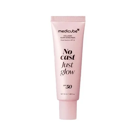 Protetor Solar Medicube Collagen Glow Sunscreen Cast Just Spf 50 Agatres 50ml