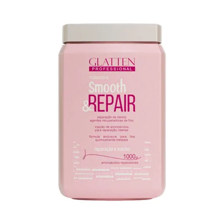 Mascarilla Capilar Glatten Smooth & Repair 1 Kg