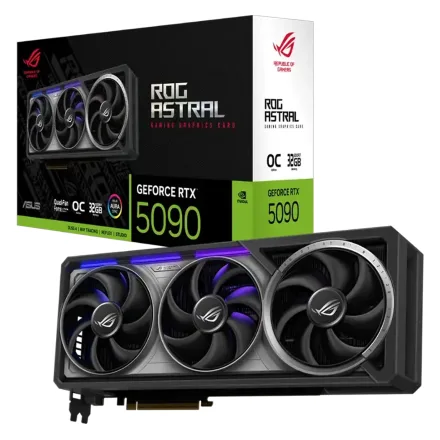 Placa Video Rog Astral Lc Geforce Rtx 5090 Gddr 7 O32G Gaming 32GB