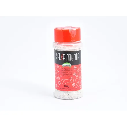 Sal Con Pimienta Hierbapar 120g