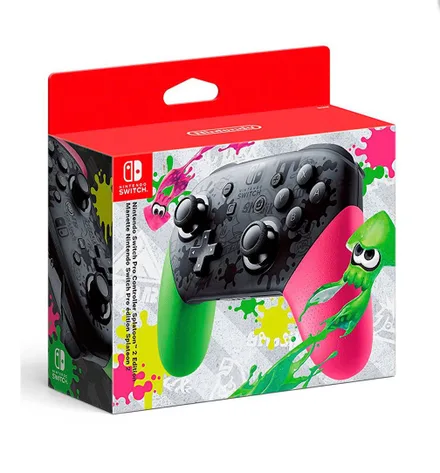 Nintendo Switch Controle Pro Splatoon 2