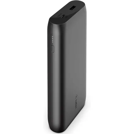 Carregador Portátil Belkin BoostCharge 20.000 mAh 30W PD USBC IN/OUT, USBA US OUT, BLK Preto – BPB002BTBK