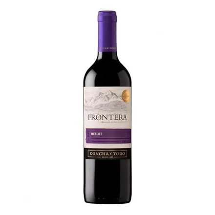 Vino Chileno Tinto Concha Toro Frontera Merlot 750ml