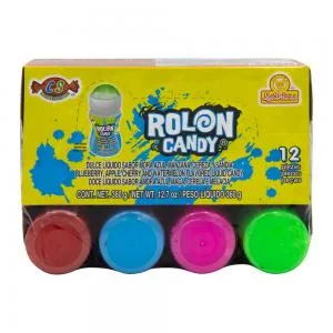 BALA LÍQUIDA ROLLON LAS DELICIAS DISPLAY 12X30G