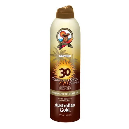 Australian Gold Spf 30 Bronzer Spray 177ml