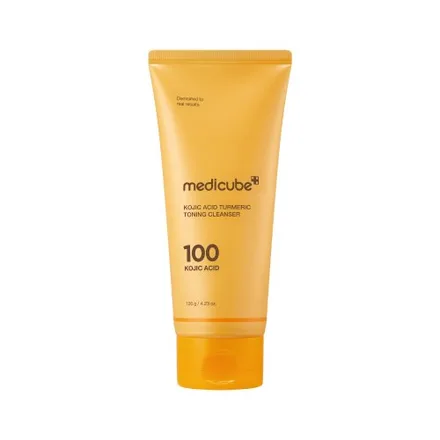 Limpiador Facial Medicube Kojic Acid Turmeric Toning Cleanser Agatres 120g