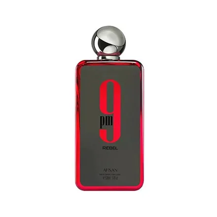Perfume Afnan 9PM Rebel Gris Masculino Edp Agatres 100ml