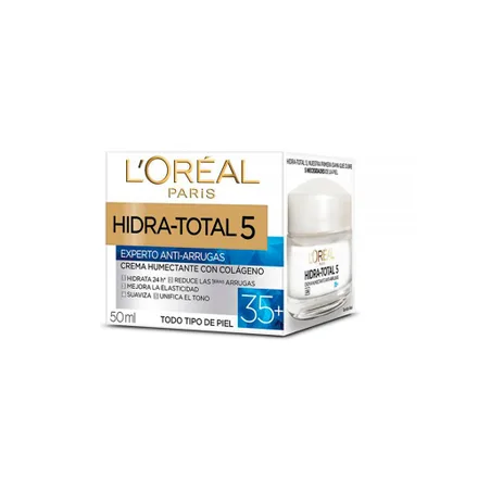 Creme Loreal Dia Hidra Total 5 Anti Rugas Colageno 35 Plus 50ml