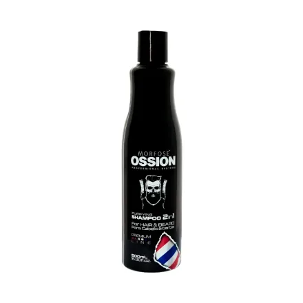 Shampoo Ossion 2 En 1 Hair Beard 500ml