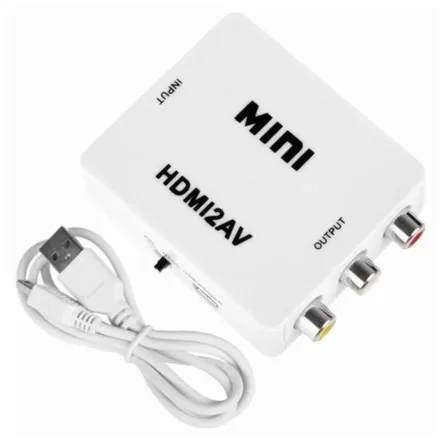 Adaptador Conversor 1080 Rca