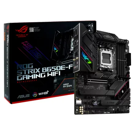 Placa Mae Rog Strix Gaming Socket AM5 Chipset B650 Ddr 5 Atx