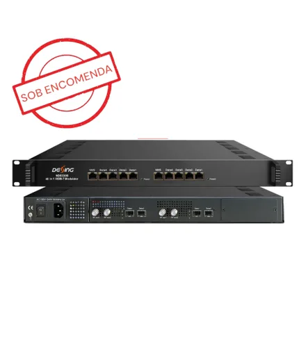 Iptv Modulador 48 Ch Isdb Ip Rf Isdbt