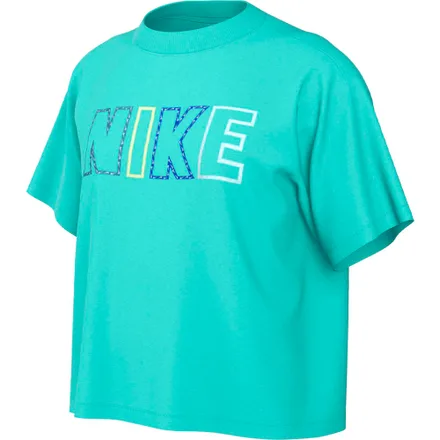 Camiseta Nike Infantil Feminino Sportwear Essential S Verde – FZ5561300