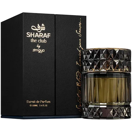 Perfume Zimaya Sharaf Club Extrait Parfum Masculino 100ml