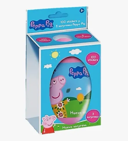 NICKELODEON HUEVO SORPRESA XXL PEPPA PIG BRICK