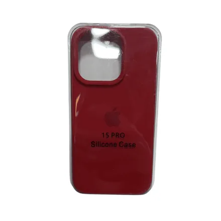 Capa Silicone Ip 15 Pro Org