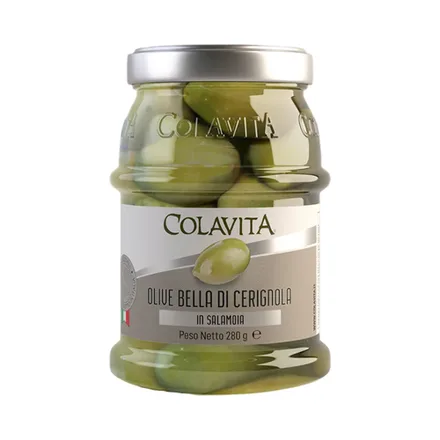 Aceitunas En Salmuera Colavita Bella Di Cerignola 280 Gr