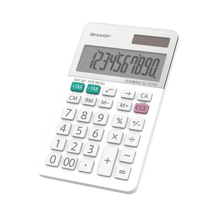 Calculadora Sharp El 377 Wb