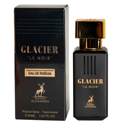 Perfume Maison Alhambra Glacier Le Noir Eau Parfum Masculino 30ml